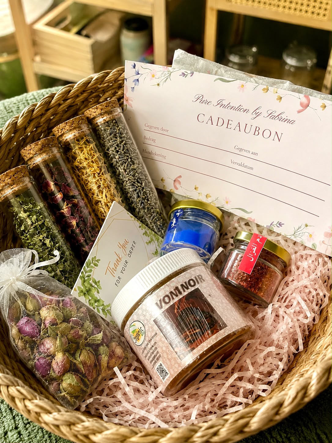 Pure Intention cadeaubon en kruiden